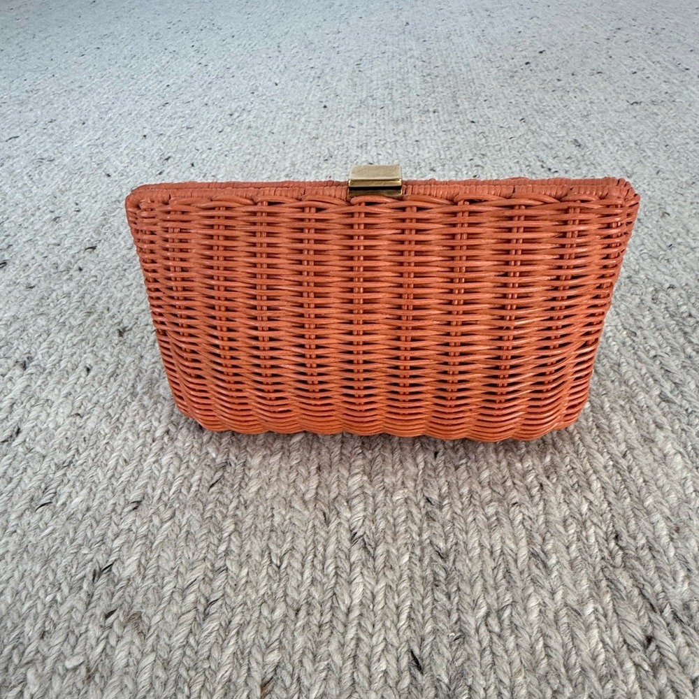 Wicker Aerin Clutch